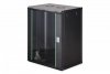 Digitus Szafa sieciowa wisząca Dynamic 19 16U rack 785x600x450mm, drzwi szyba, czarna, niezłożona, 60kg
